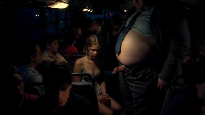 Cover for 'Virgin Teen's First Cock On Public Bus – Shy Handjob & Massive Facial From Fat Stranger [AI]'