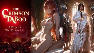 Cover for 'THE CRIMSON TABOO-A Prequel To The Private Life Of The Queen'