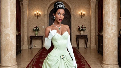 Cover for 'Princess Tiana Loves It Rough – Destroying Her Tight Royal Holes Until She Croaks For Mercy (AI)'