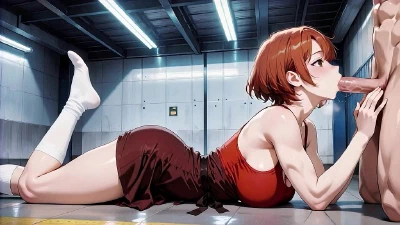 Cover for 'Redhead Anime Babe Gets Pounded Doggy In Subway & Begs For More'