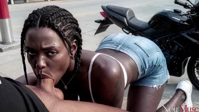 Cover for 'Pretty Black Girls Let Anyone Who Beats Them In A Race Fuck Them[AI]'