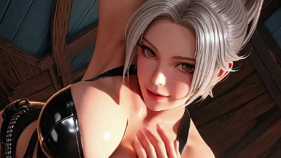 Cover for 'Wild West Cowgirl's Lustful Rendezvous [AI-Animated]'