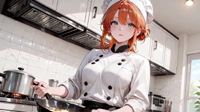 AI- From Kitchen Heat To Bedroom Laziness: The Naked Seduction Of Red & Orange Hairs.