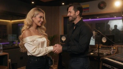 Cover for 'Chica Rubia Tiene Que Ofrecerle El Cono A Su Productor Musical Para Ser La Cantante Principal (Video Generado Por IA)'