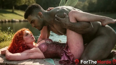 Cover for 'Everyone Asks The Fairy Godmother For Help, But Orc Asks Her Sexy Daughter [AI]'