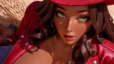 Cover for 'Seductive Sins Of The Black Cowgirl [AI-Animated]'