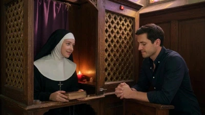 Cover for 'Young Nun Takes Away The Sins Of This Man With A Big Cock With Her Pussy - Creampie - (AI Generated Video)'