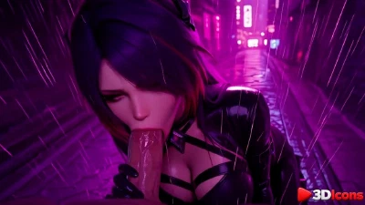 Acheron Takes A Huge Cock Up Her Luscious Ass [AI]