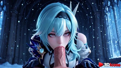 Eula Really, Really Wanted To Get Fucked By A Huge Black Cock [AI]