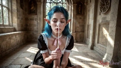 My Sweet Elf Servant Didn't Know That I Would Have Sex With Her Whenever And Wherever I Wanted.[AI]