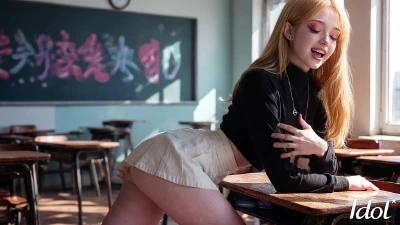 She Sucked My Huge Cock, And I Fucked Her In Her Tight Ass.[AI]