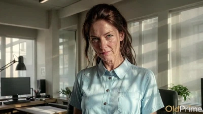 Cover for 'A Hot Older Woman Spreads Her Legs Right In The Office And Asks For It Harder [AI]'