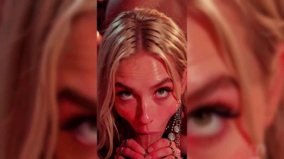Cover for 'That Naughty Blonde Made Me So Horny - AI-Generated'
