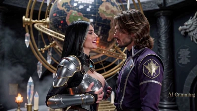 Oracle Is Seduced By A Sexy Explorer Who Likes To Suck Dick (AI Generated)
